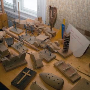 Rannikon Pentin puutyömalleja