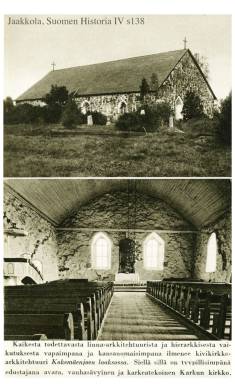 Sastamalan kirkko 1950-luvulla