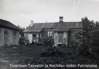 Tuomisen Taavetin mökki Palvialassa