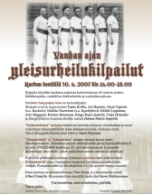 Kisatapahtuman julistekopio